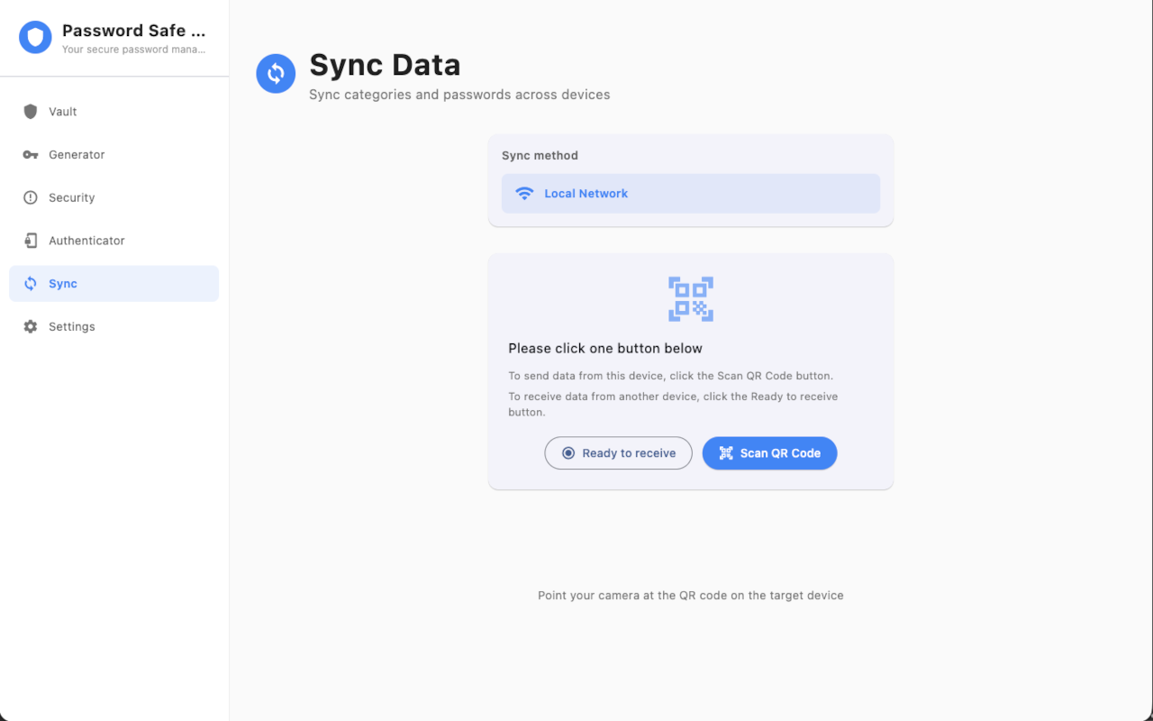 Multi-device sync via local network — macOS